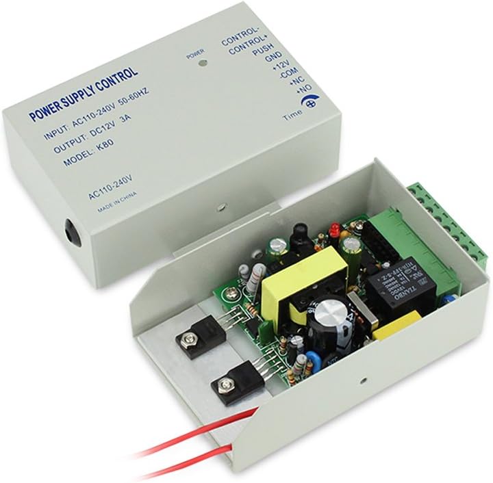 Single Door Bio-metric KeyFob Maglock System w/ Keypad and Fobs