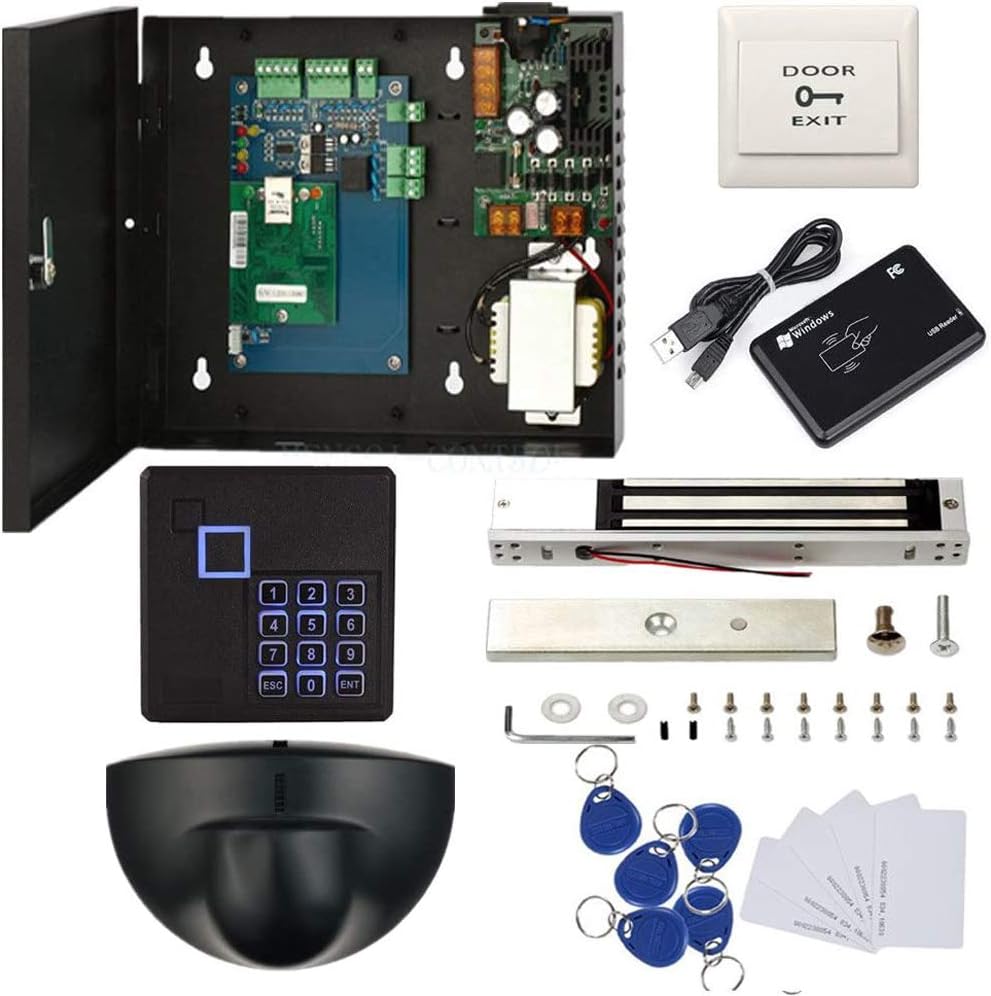 Single Door Access Control System Kit w/ Maglock and Motion Detector