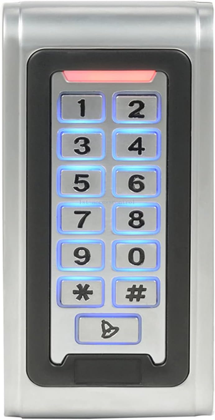 4 Door Access Control System Kit w/ Maglocks and Keypads and Fobs