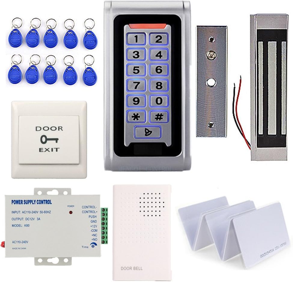 Single Door Simple Keycard Maglock System